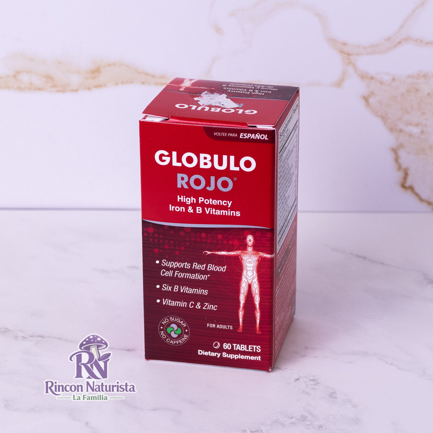 Glóbulo Rojo – 60 Tabletas