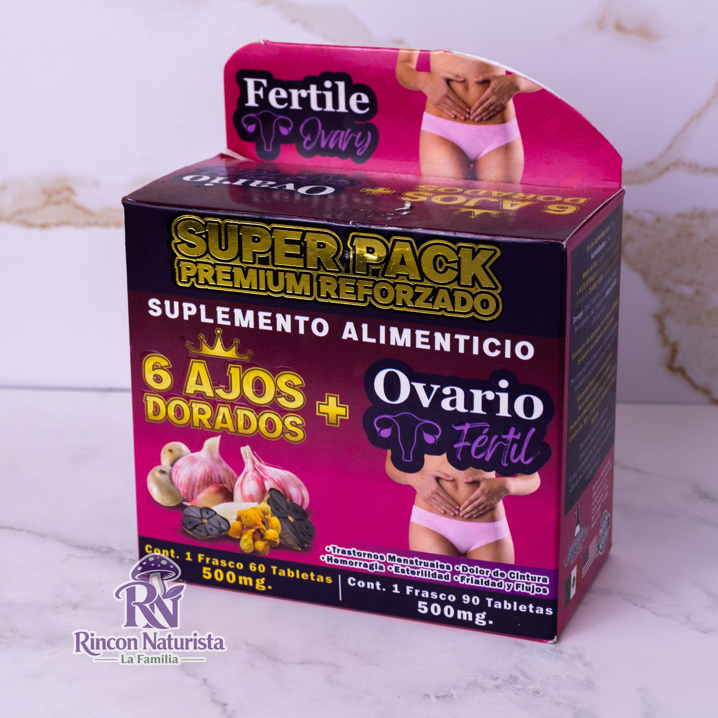 6 Ajos Dorados + Ovario Fértil