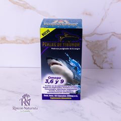 Perlas de Tiburón – Omega 3, 6 y 9 (60 cápsulas)