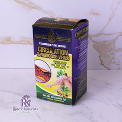 Circulación y Várices – Extracto Herbal (60 capletas)