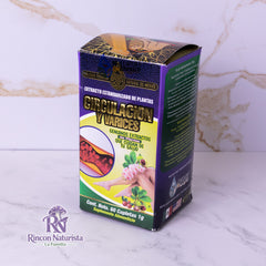 Circulación y Várices – Extracto Herbal (60 capletas)