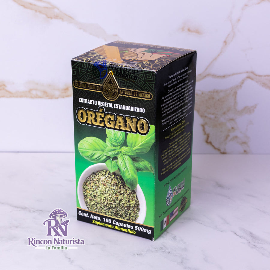 Orégano – Extracto Herbal (100 cápsulas)