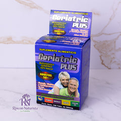 Geriatric Plus – Multivitamínico Adultos 50+ (100 tabletas)