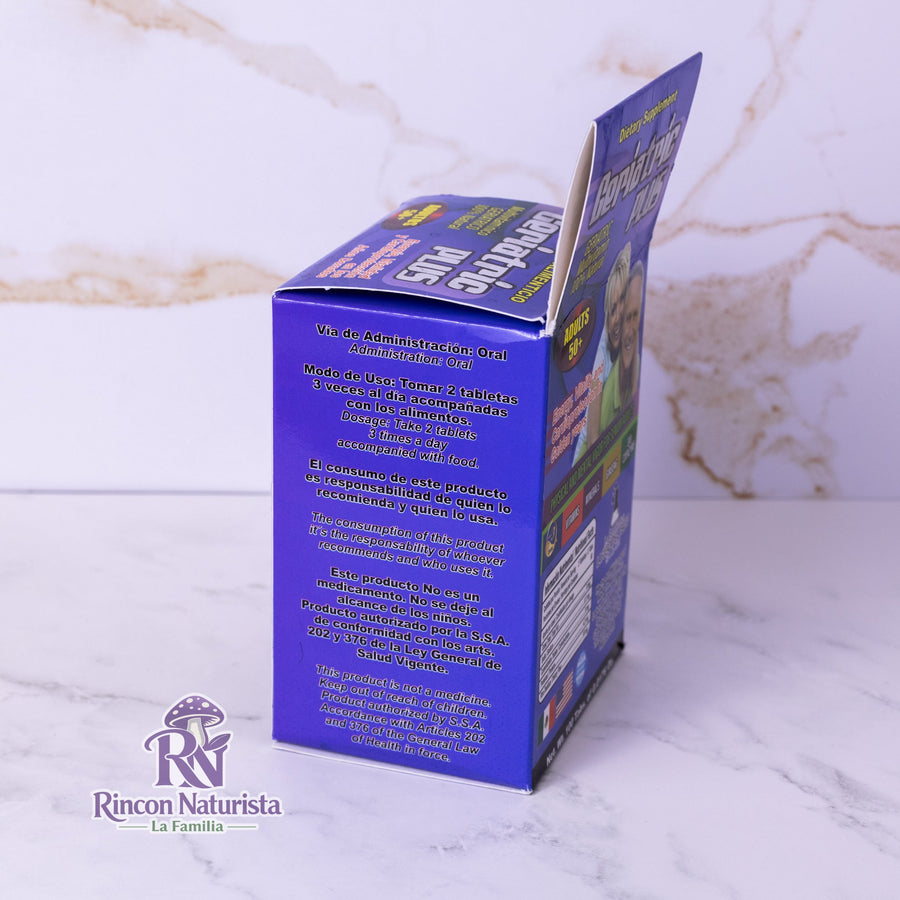 Geriatric Plus – Multivitamínico Adultos 50+ (100 tabletas)