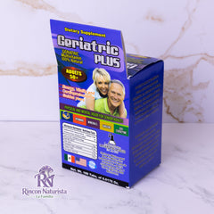 Geriatric Plus – Multivitamínico Adultos 50+ (100 tabletas)