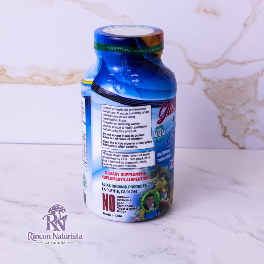 Glucosamina + Calcio de Coral – 60 Tabletas