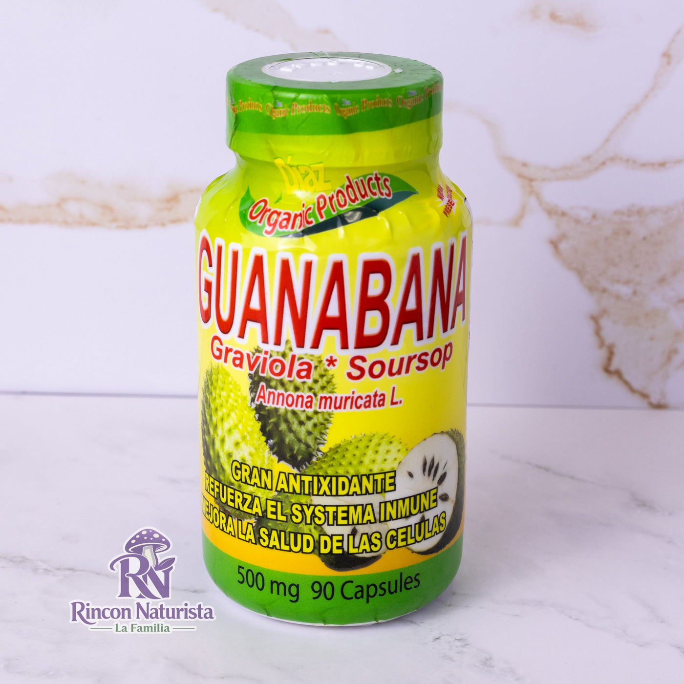 Guanábana – 90 Cápsulas
