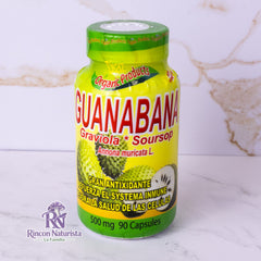 Guanábana – 90 Cápsulas