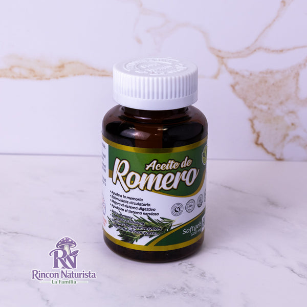 Aceite de Romero – 60 Softgels