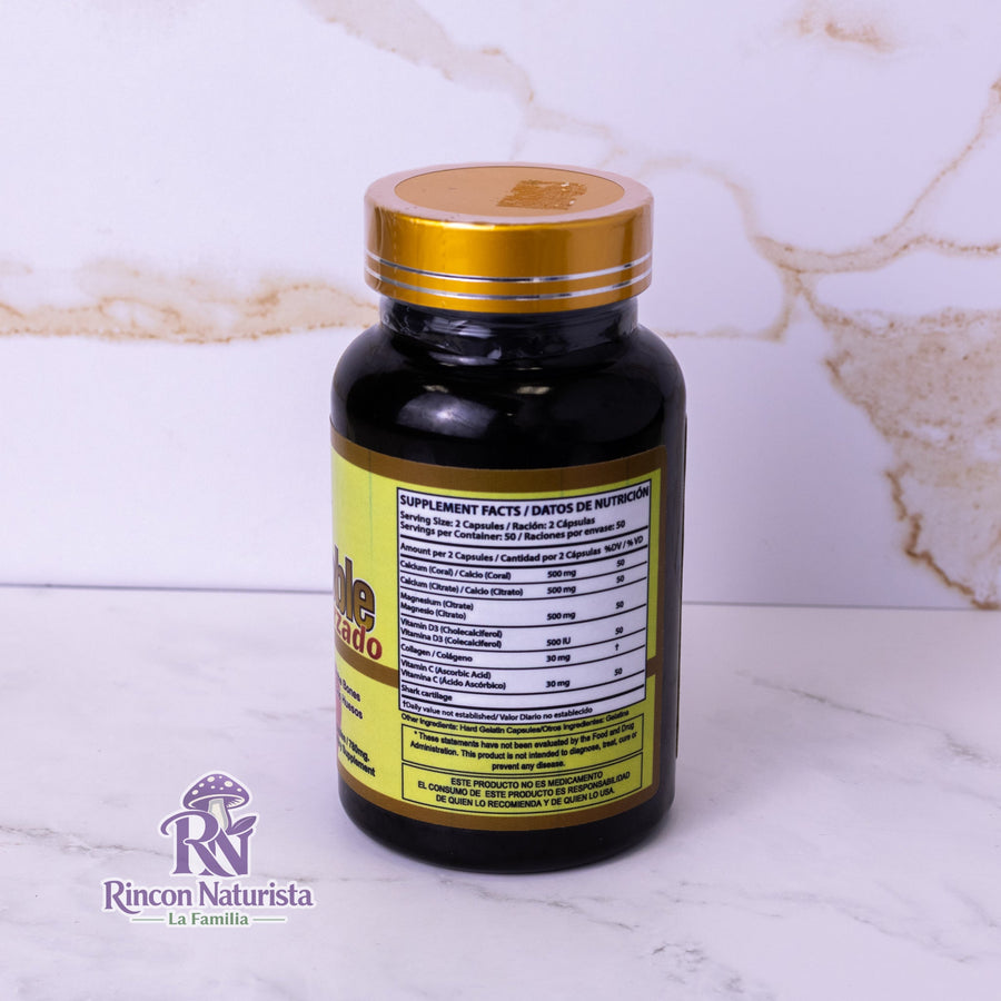 Calcio Doble – 100 cápsulas reforzadas