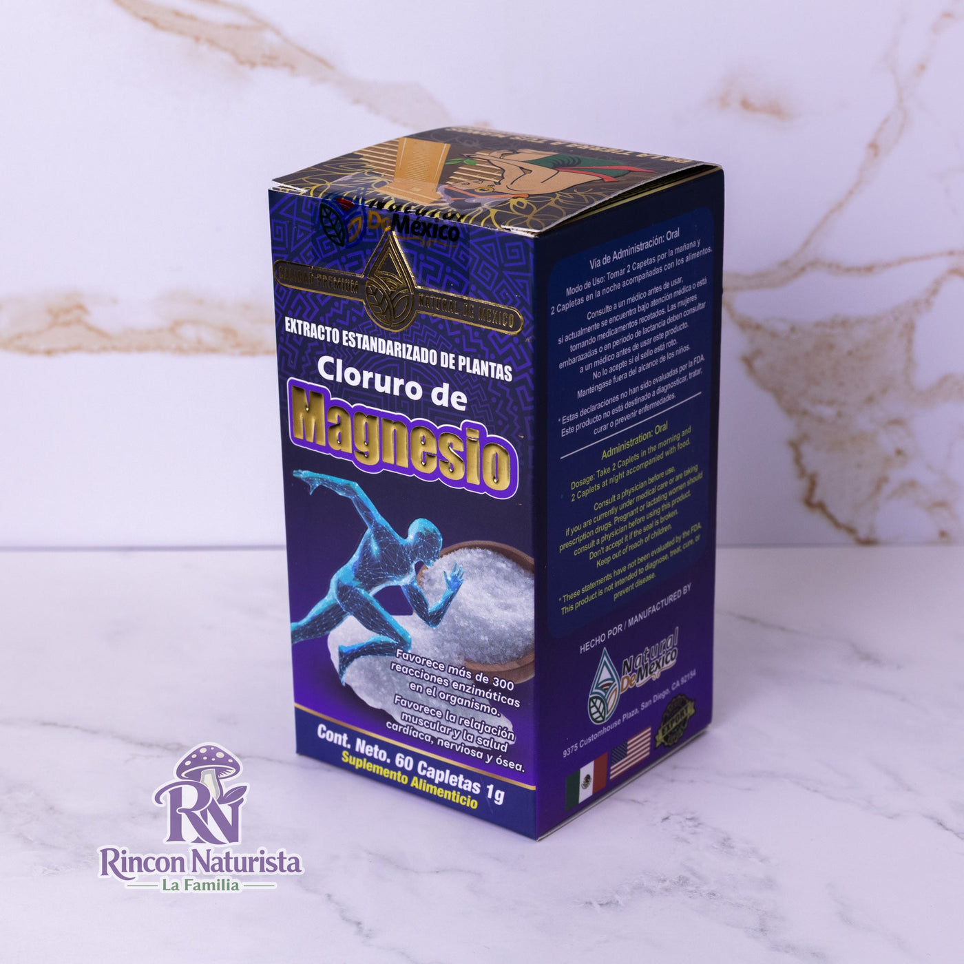 Cloruro de Magnesio – 60 capletas