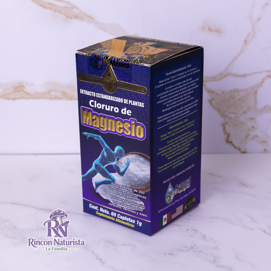 Cloruro de Magnesio – 60 capletas