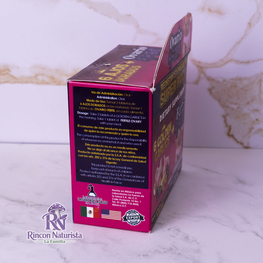 6 Ajos Dorados + Ovario Fértil