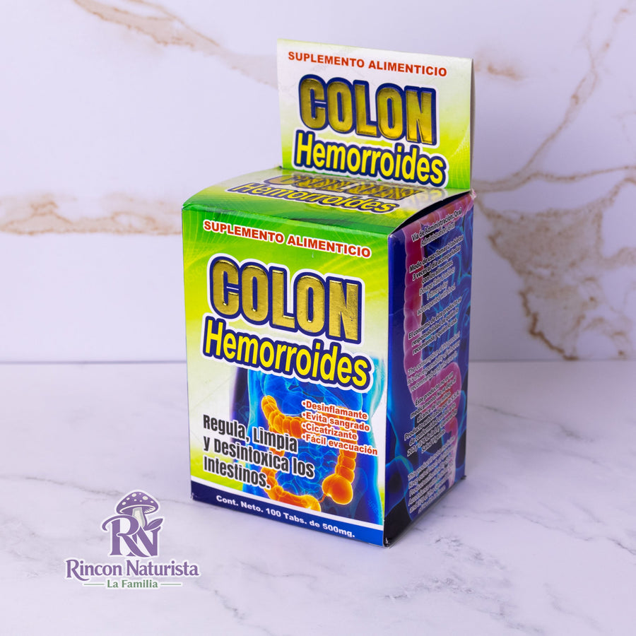Colon Hemorroides – 100 tabletas