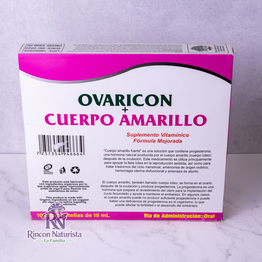 Ovaricon + Cuerpo Amarillo
