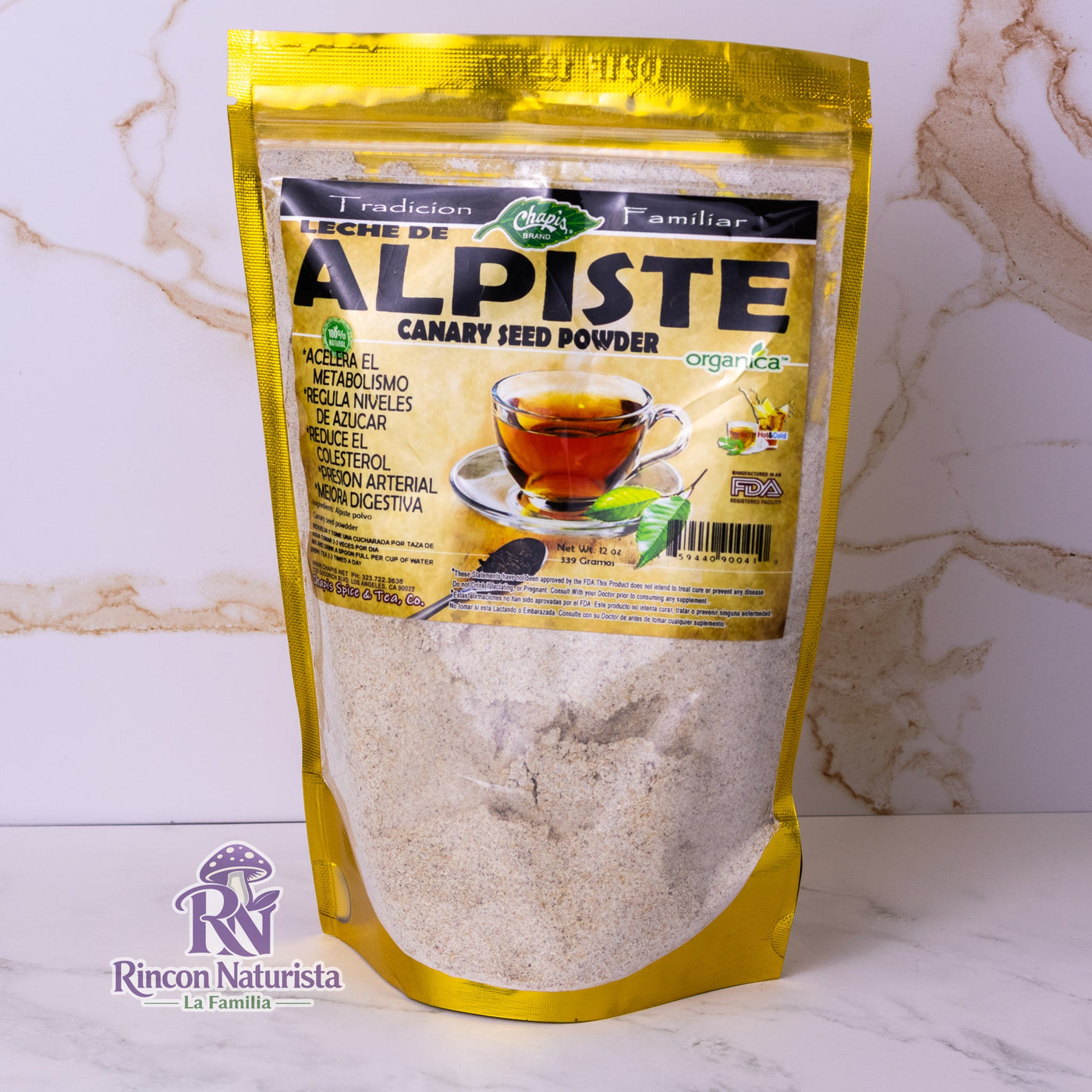 Leche de Alpiste Orgánica