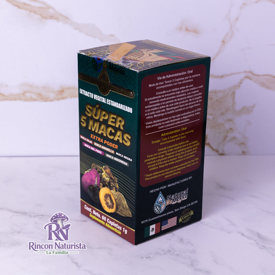 Súper 5 Macas – Extra Poder (60 capletas)